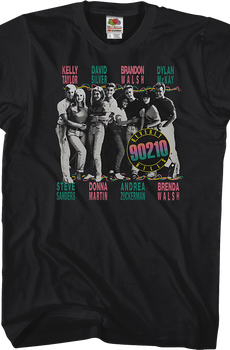 The Cast Of Beverly Hills 90210 T-Shirt