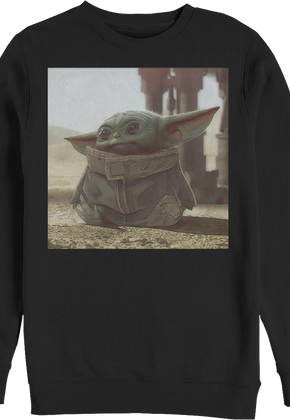 The Child Picture Star Wars The Mandalorian Sweatshirt