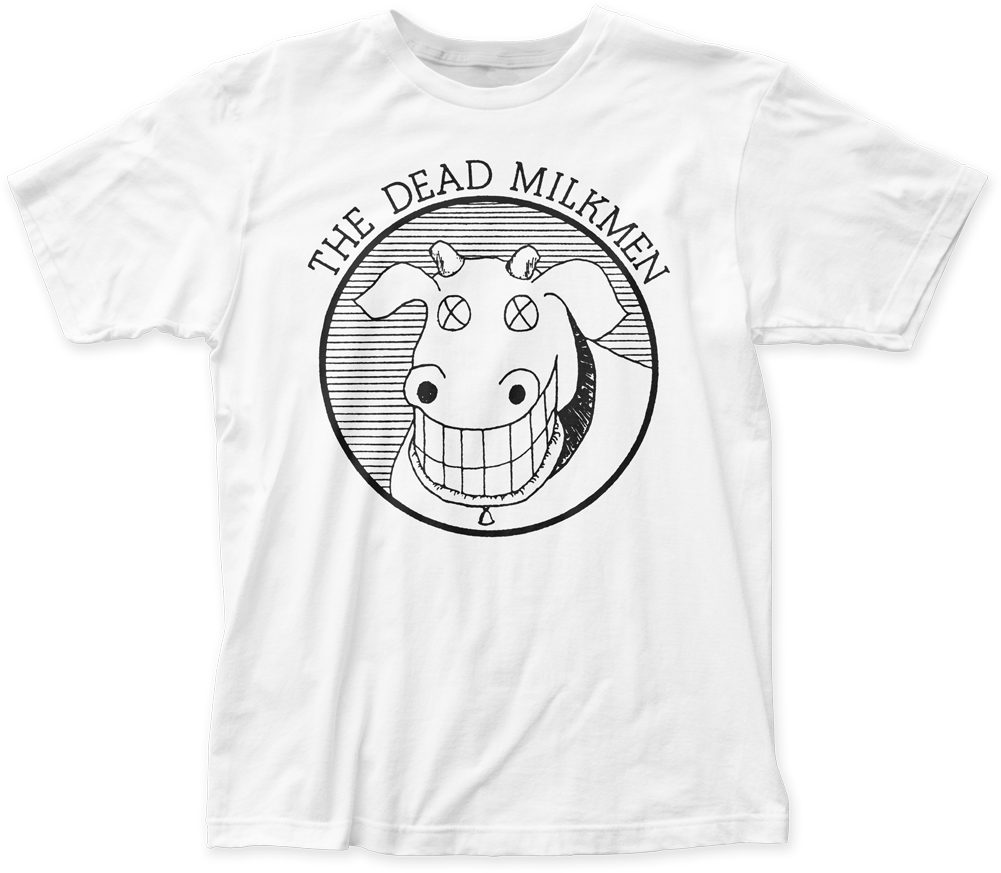 The Dead Milkmen Cow Logo T-Shirt