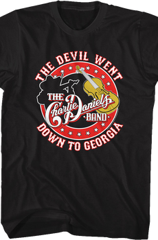 The Devil Went Down To Georgia Charlie Daniels T-Shirt