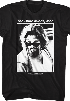 The Dude Minds Big Lebowski T-Shirt