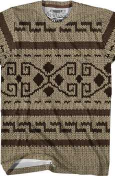 The Dude's Sweater Big Lebowski T-Shirt