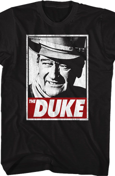 The Duke Poster John Wayne T-Shirt