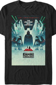 The Empire Strikes Back 40th Anniversary Star Wars T-Shirt