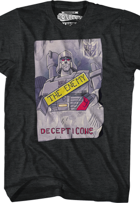 The Enemy Decepticons Poster Transformers T-Shirt