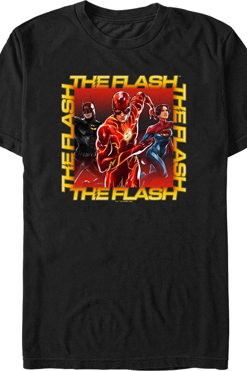 The Flash Hero Group Photo DC Comics T-Shirtmain product image