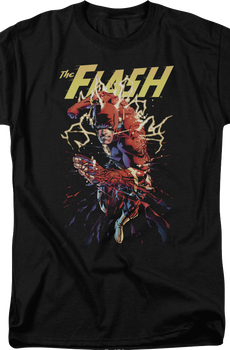 The Flash Ripping Apart DC Comics T-Shirt