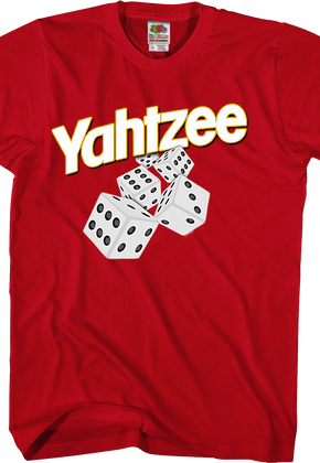The Fun Game That Makes Thinking Fun Yahtzee T-Shirt