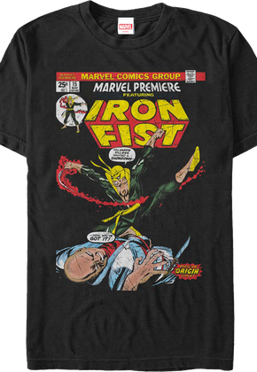 The Fury of Iron Fist Marvel Comics T-Shirt