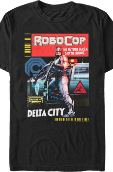 The Future Has A Silver Lining Robocop T-Shirt