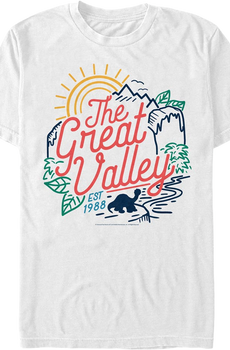 The Great Valley Land Before Time T-Shirt