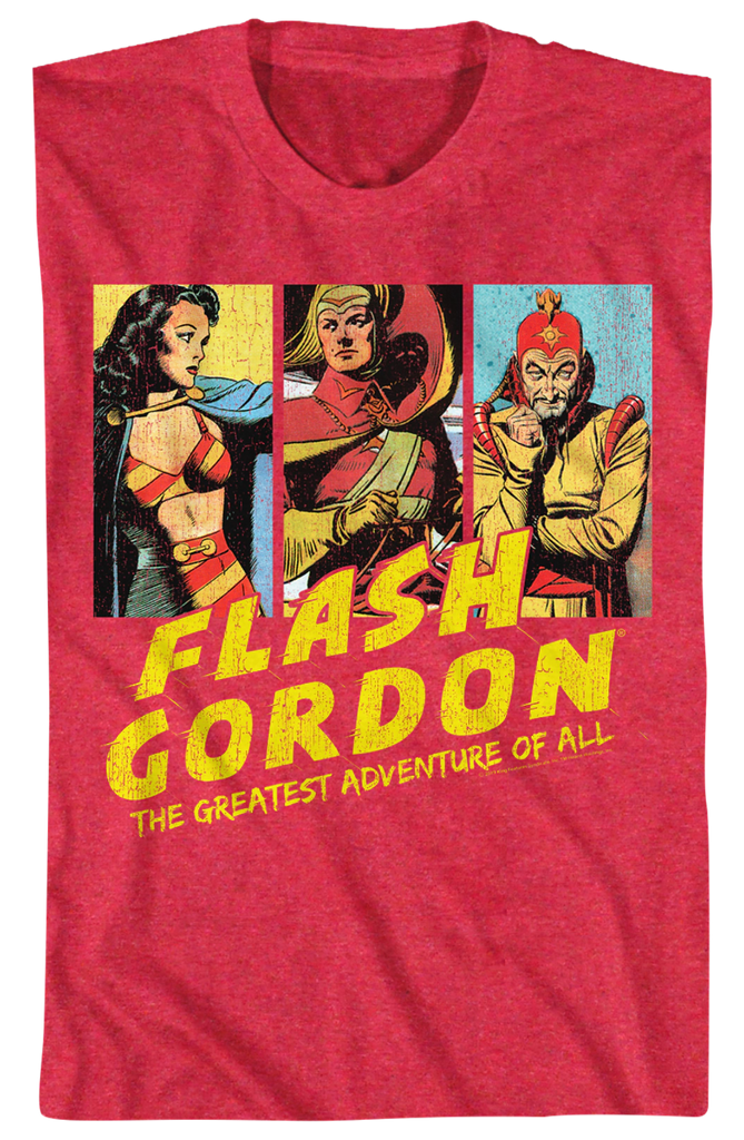 Flash Gordon The Greatest Adventure Of All The Greatest Adventure Of All Flash Gordon T-Shirt