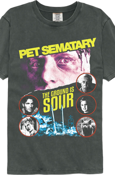 The Ground Is Sour Pet Sematary Comfort Colors Brand T-Shirt
