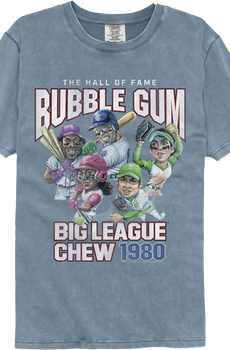 Hall Of Fame Bubble Gum Big League Chew Comfort Colors Brand T-Shirt