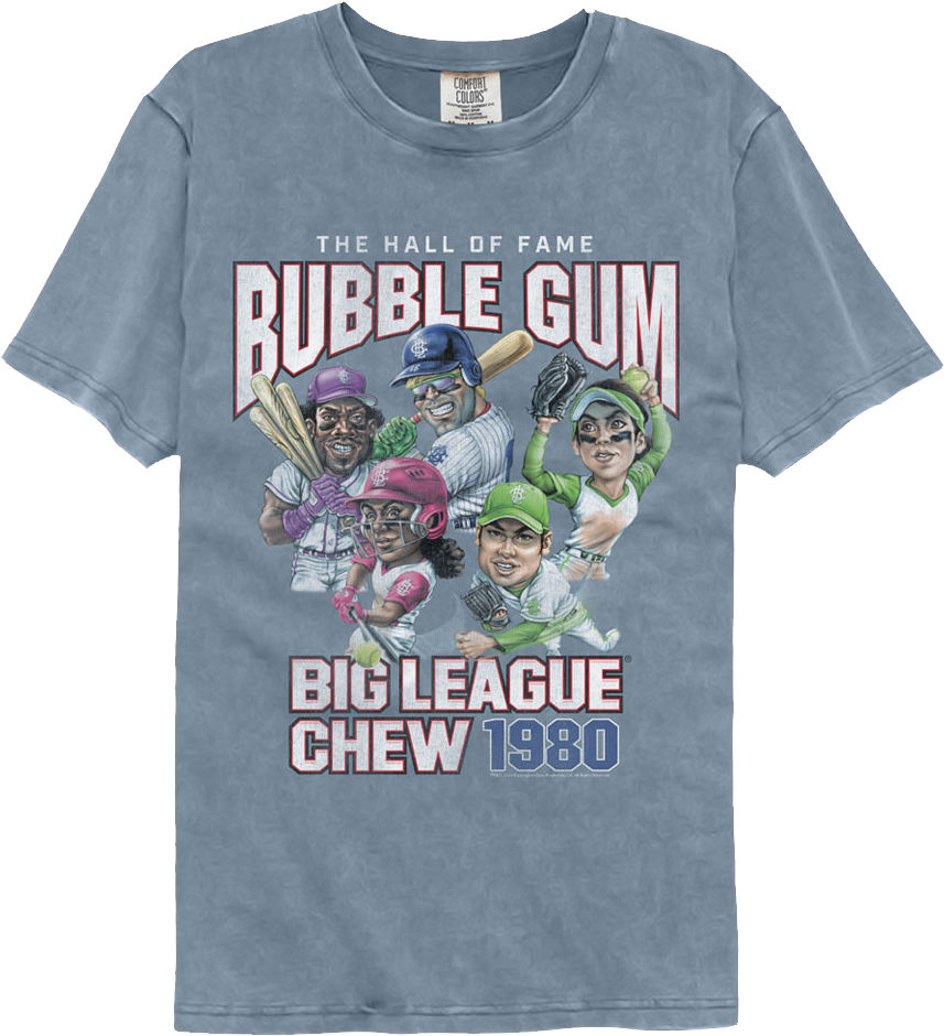 Love The Game Bubble Gum Tee-The Dugout exclusive.