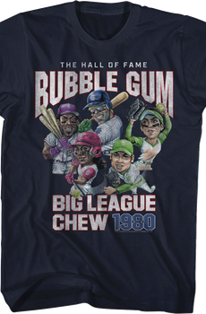 Hall Of Fame Bubble Gum Big League Chew T-Shirt