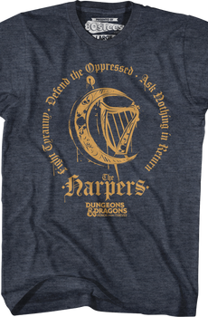 The Harpers Dungeons & Dragons T-Shirt