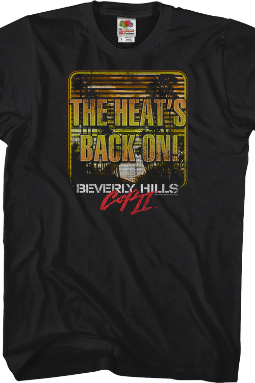 The Heat's Back On Beverly Hills Cop II T-Shirtmain product image