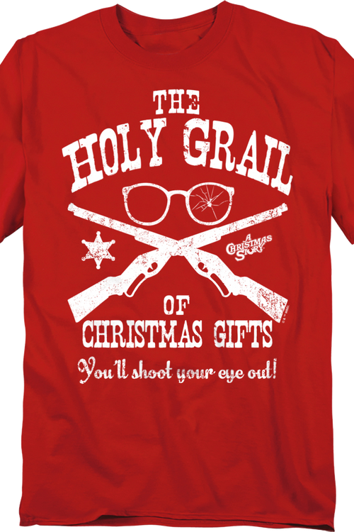 The Holy Grail Of Christmas Gifts Christmas Story T-Shirtmain product image