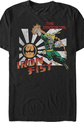 The Immortal Iron Fist Marvel Comics T-Shirt