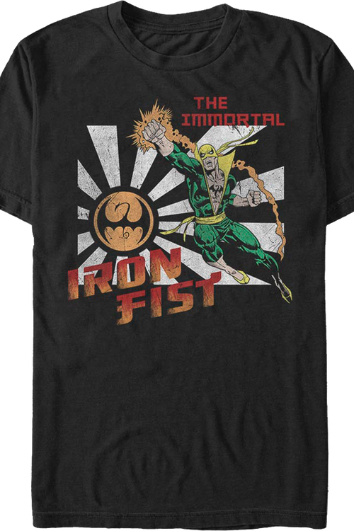 The Immortal Iron Fist Marvel Comics T-Shirtmain product image