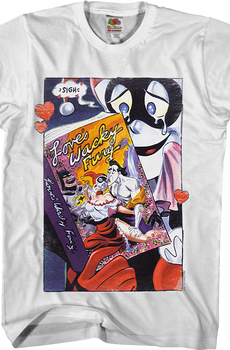 The Joker and Harley Quinn Love's Wacky Fury DC Comics T-Shirt