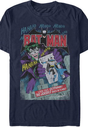 The Joker's Five-Way Revenge Batman T-Shirt