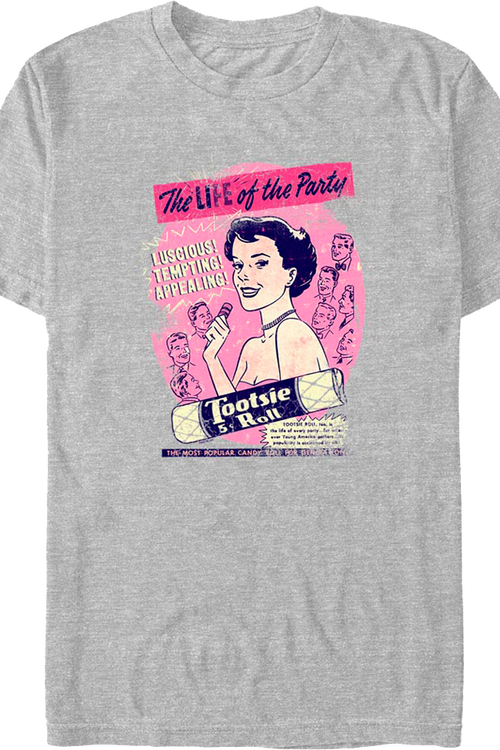 The Life of the Party Tootsie Roll T-Shirtmain product image