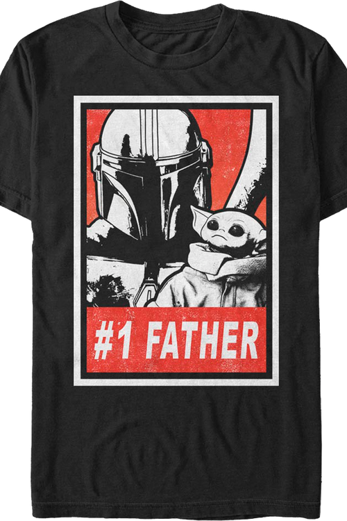 The Mandalorian #1 Father Star Wars T-Shirtmain product image