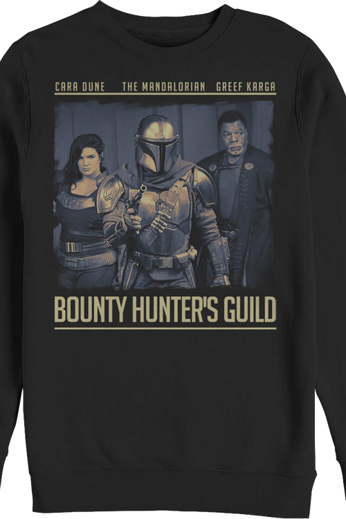 The Mandalorian Bounty Hunter's Guild Star Wars Sweatshirtmain product image