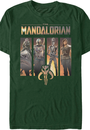 The Mandalorian Cast Star Wars T-Shirt