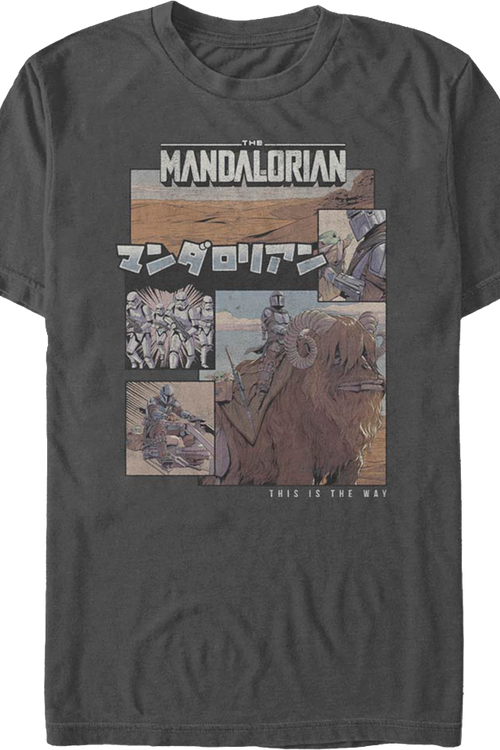 The Mandalorian Comic Book Star Wars T-Shirtmain product image