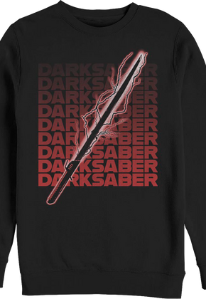 The Mandalorian Electrical Darksaber Star Wars Sweatshirt