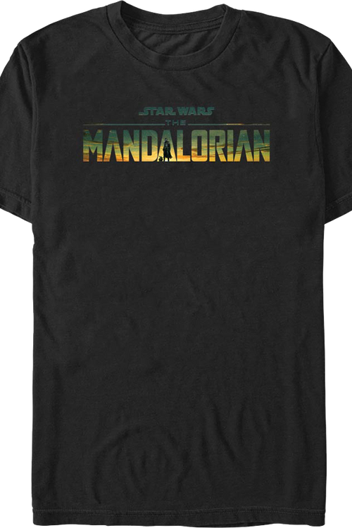 The Mandalorian Logo Star Wars T-Shirtmain product image