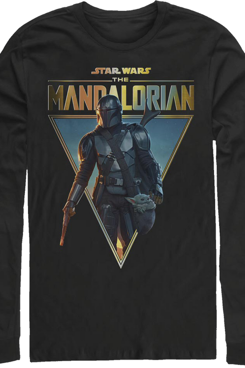 The Mandalorian Season 2 Poster Star Wars Long Sleeve Shirtmain product image
