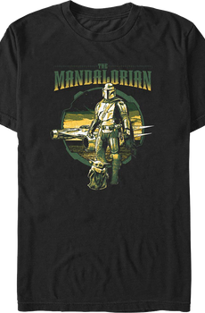 The Mandalorian Season Three Poster Star Wars T-Shirt
