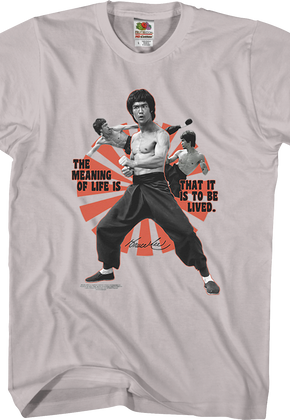 The Meaning Of Life Bruce Lee T-Shirt