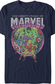 The Mighty World Of Marvel T-Shirt