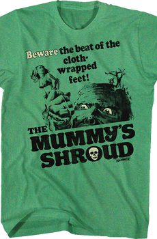 The Mummy's Shroud Hammer Films T-Shirt