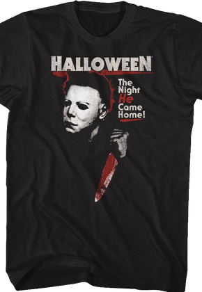 The Night He Came Home Halloween T-Shirt