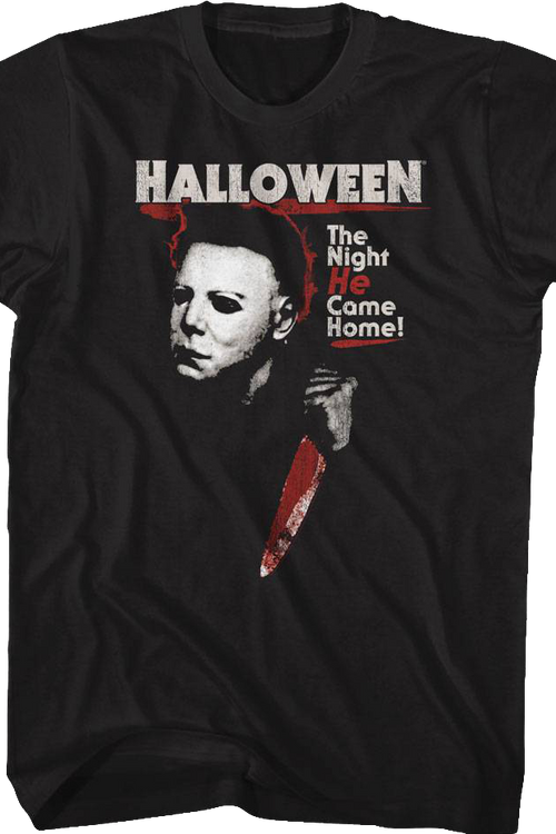 The Night He Came Home Halloween T-Shirtmain product image