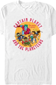 The Power Is Yours Captain Planet T-Shirt