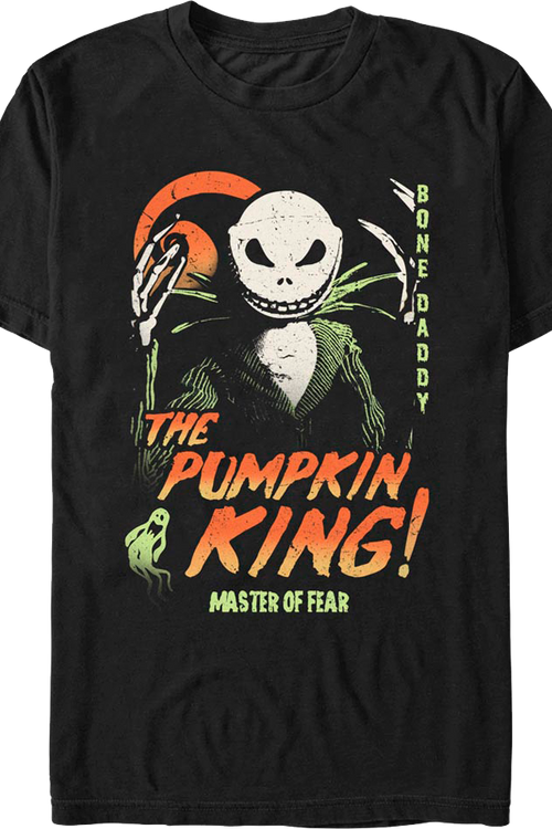 The Pumpkin King Nightmare Before Christmas T-Shirtmain product image