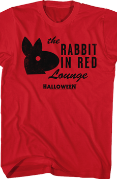 The Rabbit In Red Lounge Halloween T-Shirt
