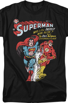 The Race Between Superman & Flash DC Comics T-Shirt