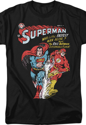 The Race Between Superman & Flash DC Comics T-Shirt