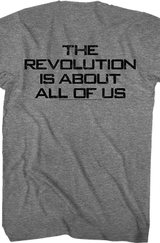 The Revolution Is About All Of Us Hunger Games T-Shirt