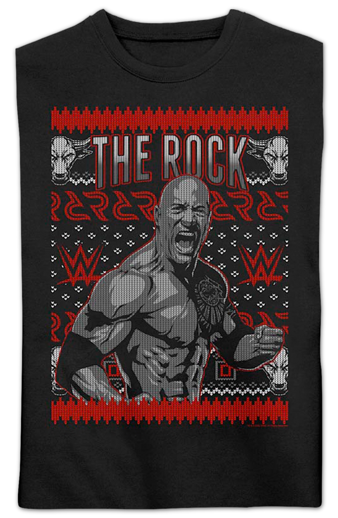 Wwe shop hotsell christmas sweater