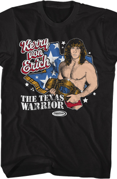 The Texas Warrior Kerry Von Erich T-Shirt
