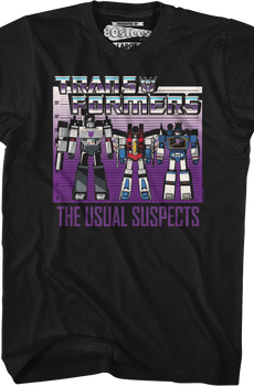The Usual Suspects Transformers T-Shirt